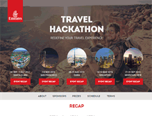Tablet Screenshot of emirateshackathon.com